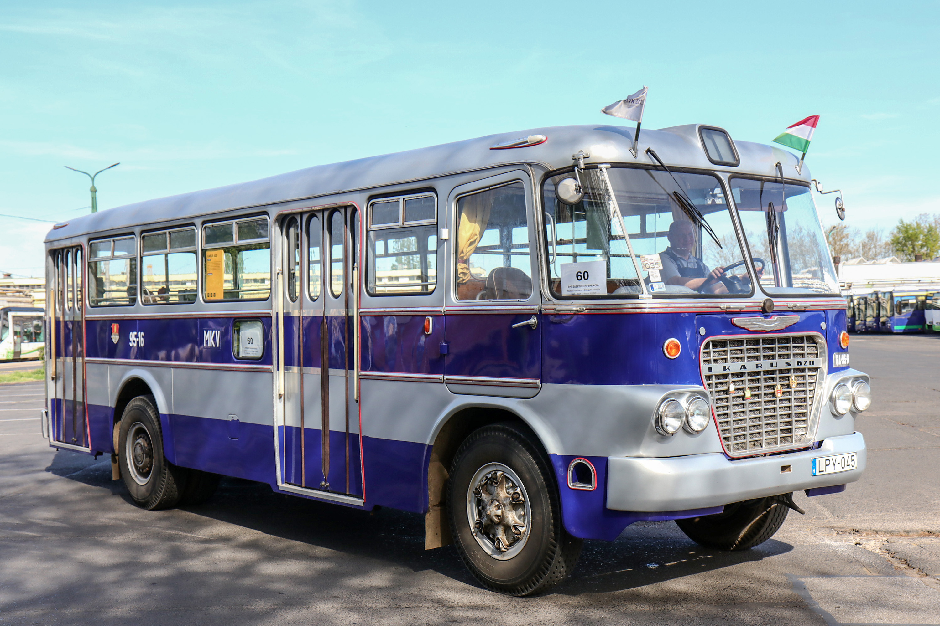 Ikarus 620 old-timer bus
