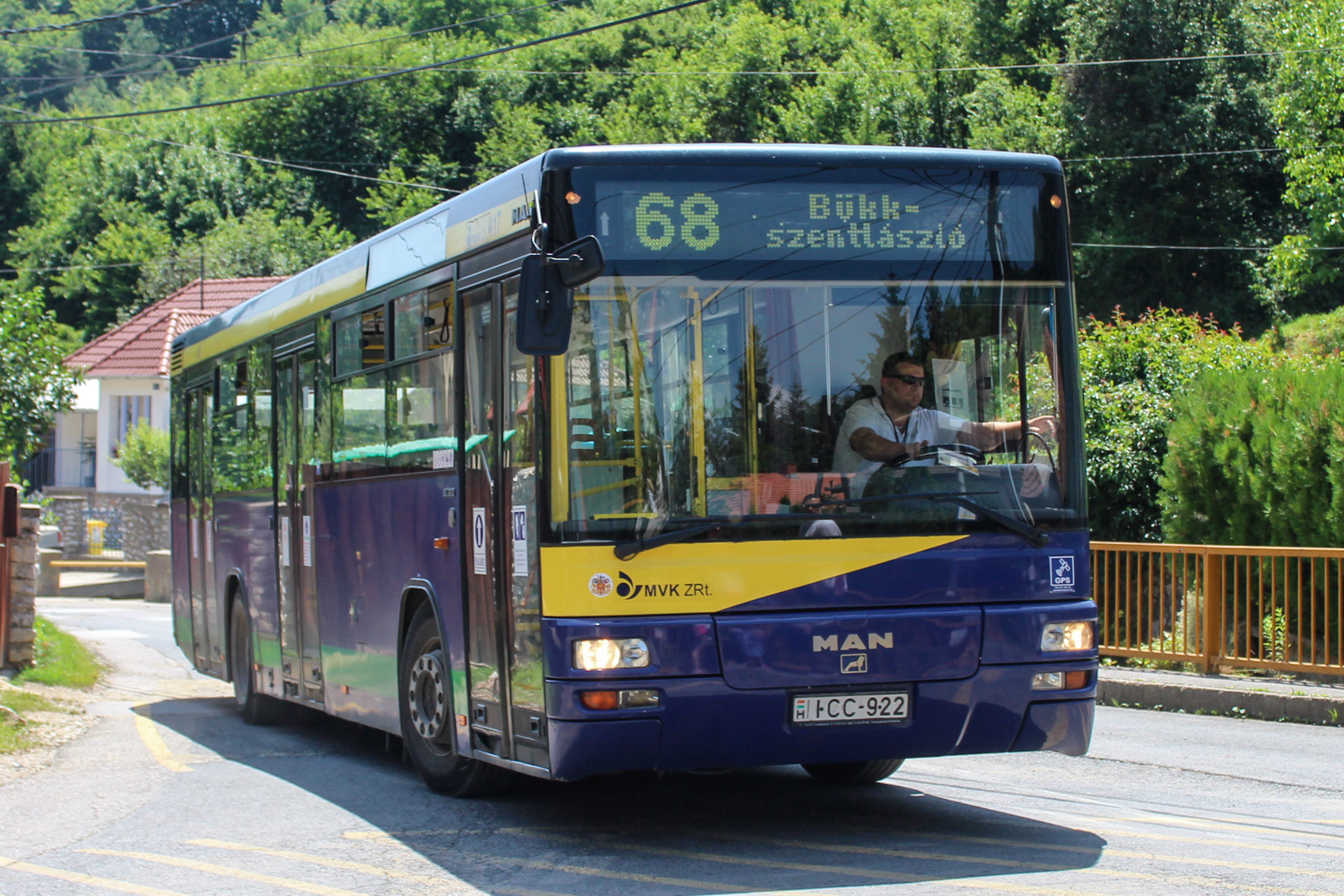 MAN A74 SL223 single bus